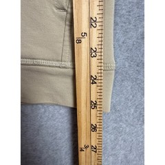 Mantra Essential Hoodie Men M Tan Pima Cotton Tencel Raglan Sleeve Pullover Soft