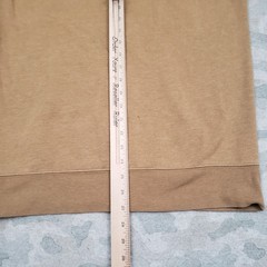 The North Face Sweatshirt Mens Medium Tan Hooded Pockets Long Sleeve Outdoors