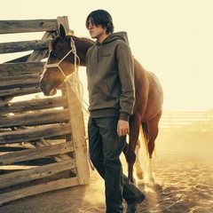 Filson Prospector Embroidered Hoodie Dark Tan Brown Diamond Mens S NWT