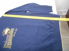 This Is What The Greatest Fisherman Looks Like Sweatshirt McC Sport Pullover Vtg