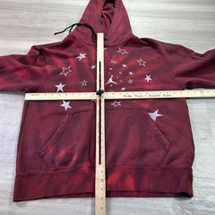 Jordan Legacy AJ6 Hoodie Mens Large Graphic Tie Dye Fleece Pullover DD5225-010