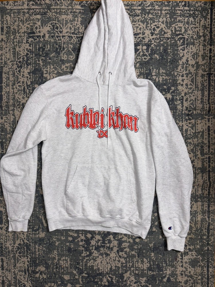 Kublai Khan TX Men’s Gray Pullover Hoodie M “Loyal To None” 2022 TOUR MERCH