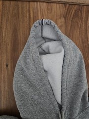 VINTAGE Adidas Sweatshirt Hoodie Size 2XL Gray All Seasons Mens Fleece