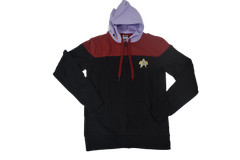 Star Trek Deep Space Nine Mens Red Uniform Costume Hoodie New S, M, 2XL