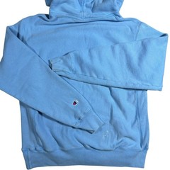 Champion Reverse Weave Hoodie Light Blue Pullover Hooded Sweatshirt Men’s Medium