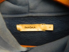 PANGAIA Hoodie Blue Size Small 365 Midweight Organic Recycled Cotton Sustainable