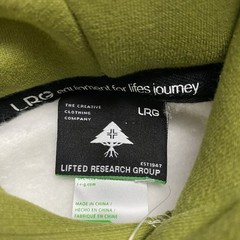Lifted Research Group LRG Hoodie Mens Size Med White Streetwear Sweatshirt 🔥