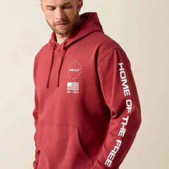 ARIAT Men’s Sponsor Patriot Hoodie | NWT
