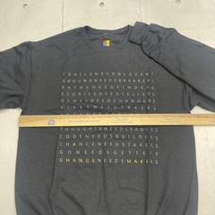 Microsoft Black I Am A Change Maker Pullover Sweatshirt Unisex Adults Medium New