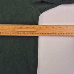 Crew Clothing Sweatshirt Large Green Mens 100% Cotton 1/4 Zip Long Sleeve