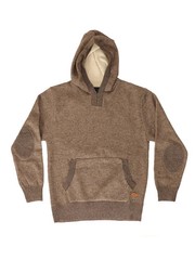 GIOBERTI MEN’S KNITTED PULLOVER HOODIE 100% POLYESTER SIZE S-3XL