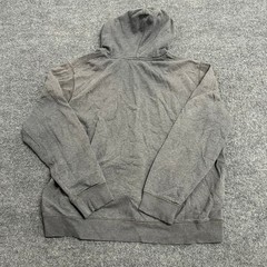 Nike Hoodie Mens Size XXL Gray Spellout Pullover Cotton Blend Distressed Street