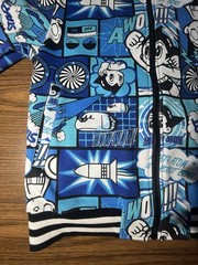 VTG Mighty Atom Astro Boy @Tezuka Productions Long Sleeve Zip Hoodie XL 180/1008