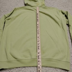 Helly Hansen Hoodie Sweatshirt Mens XL Green Cotton Designer Hiking Walking Camp
