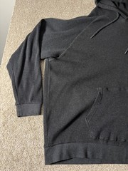 Realtree Hoodie Mens Large Gray Thermal Knit Pullover Kangaroo Sweatshirt Logo