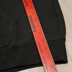 Fear of God Essentials Stretch Limo Black Mens Hoodie Size L Authenticated