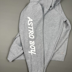 Astro Boy x Southpole Anime Hoodie Gray Mens XXL Sweatshirt Box Logo Mighty Atom