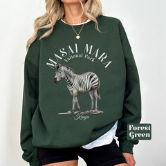 Masai Mara National Park Unisex Sweatshirt Travel Kenya Trip Sweater Gift Tee