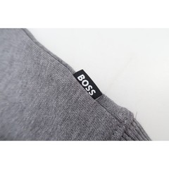 Hugo Boss Sullivan 20 Hoodie Mens Medium Gray Black Tan Colorblock Striped New