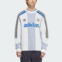 Originals Adicolor Fall Winter 2024 Long Sleeve Pullover Sweatshirt Retro Knit