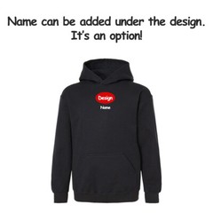 Wildlife skunk embroidered pullover sweat hoodie, animal hoodie