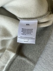 Fear Of God Essentials Hoodie Dark Heather Oatmeal Size XXL Brand New In Hand