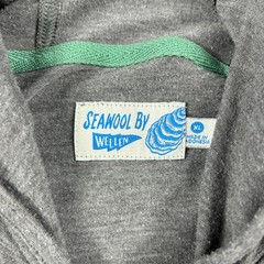 Wellen Seawool Hoodie Men XL Grey Long Sleeve Lightweight Sustainable Sun