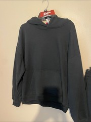 Brooklyn Cloth Black Hoodie Size Medium M- 2Piece Set Hoodie/Shorts