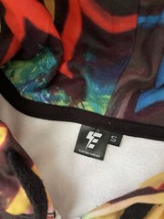 Electro Threads Full Body Suit Hoodie Pants MEDITATING RAFIKI TEEN Size Small