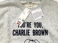 UNIQLO UT Peanuts 75th Anniversary Collection Sweatshirt Unisex Adult Size L NWT