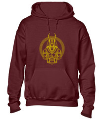 ANUBIS EGYPTIAN GOD HOODY HOODIE EGYPT ANCIENT SYMBOL FASHION TOP COOL NEW
