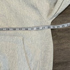 Champion Reverse Weave Pullover Hoodie Men’s Small Light Grey Oatmeal GF68 NWOT