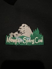 🟩🏔️🟩 MOUNTAIN SPRING COAL PENNSYLVANIA COMPANY ISSUED LARGE SWEATSHIRT
