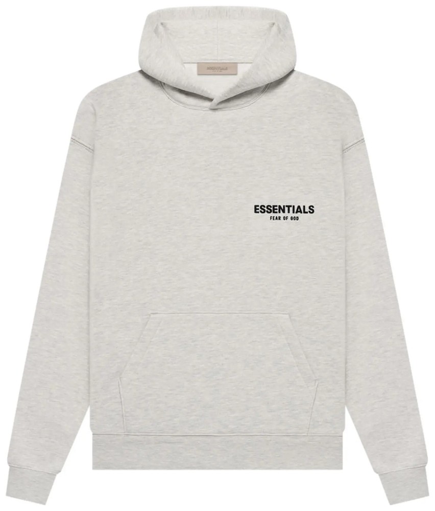 Fear of God Essentials Hoodie Light Oatmeal Men’s M Oversize NWT FOG SS22