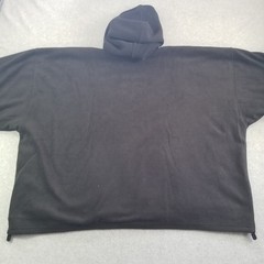 Yeezy Gap Hoodie Mens Large Black Polar Fleece Padded Kanye West Balenciaga Ye