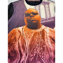Notorious BIG Biggie Smalls Graphic Sweatshirt Mens Large Black Hip Hop Crewneck