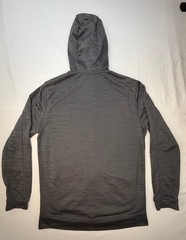 Russell Men’s Hoodie Full Zip Lightweight Front Pockets Size Medium Dark Grey