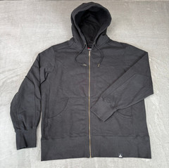 American Giant Classic Full Zip Hoodie Mens XXL Black Heavy $168 USA New NWOT