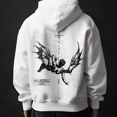 THE FALL Hoodie – Oversized White Hoodie | Original Design