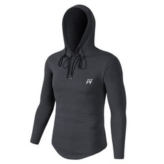 Mens Gym Hoodie Hooded Sweatshirt Pullover Sports Dry Cool Thermal Warm Athletic