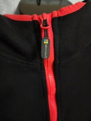Microsoft Employee Zip Up Jacket XL