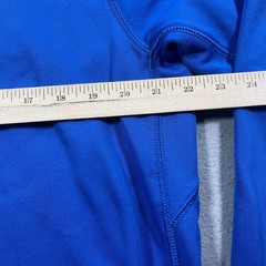 Nike Therma Fit Sweatshirt Men Large 1/4 Zip Training Top Blue Pullover Gym