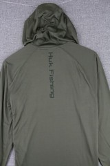 HUK Pursuit Vented Hoodie H1200397 Green /Seagrass Size S,M,L,XL,XXL UPF 50+