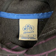 Nike BRS Air Force 1 Hoodie Mens Size Large Loose Fit Striped Faded RARE