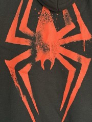 Our Universe Marvel Spider-Man Miles Morales Spiderverse Venom Hoodie NEW Size M