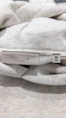 Fear of God Essentials Hoodie Light Oatmeal Men’s M Oversize NWT FOG SS22