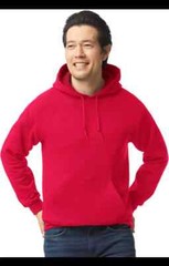Gildan G185 Mens Long Sleeve Heavy Blend Pouch Pocket Pullover Hooded Sweatshirt
