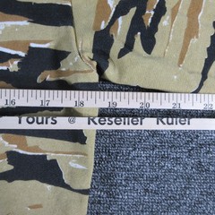 Combat Iron Apparel Hoodie Mens S Brown Camo Full Zip Cotton Tiger Stripe CMBT