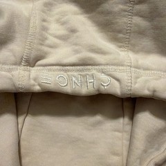 Men’s CHNGE Hoodie Beige Grow Learn Sz M BOHO Sustainable Terry Lined Organic