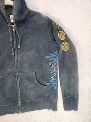 Econscious Men’s L Blue Hooded Sweatshirt